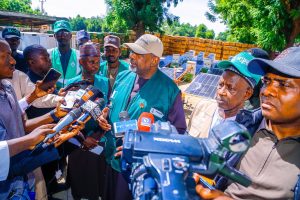 Minister of Agriculture and Food Security Abubakar Kyari