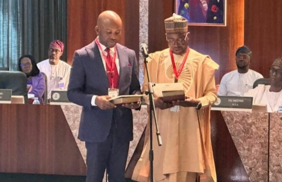Tinubu swears in two new ministers as FEC mourns Eguwa, Adangba