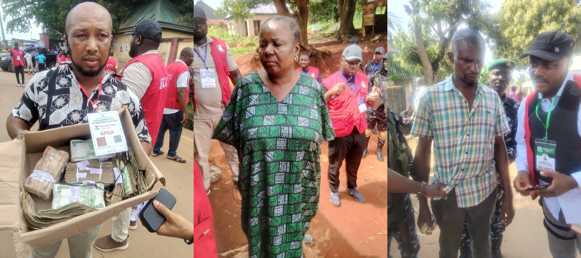 Anambra poll: EFCC arrests three vote buying suspects