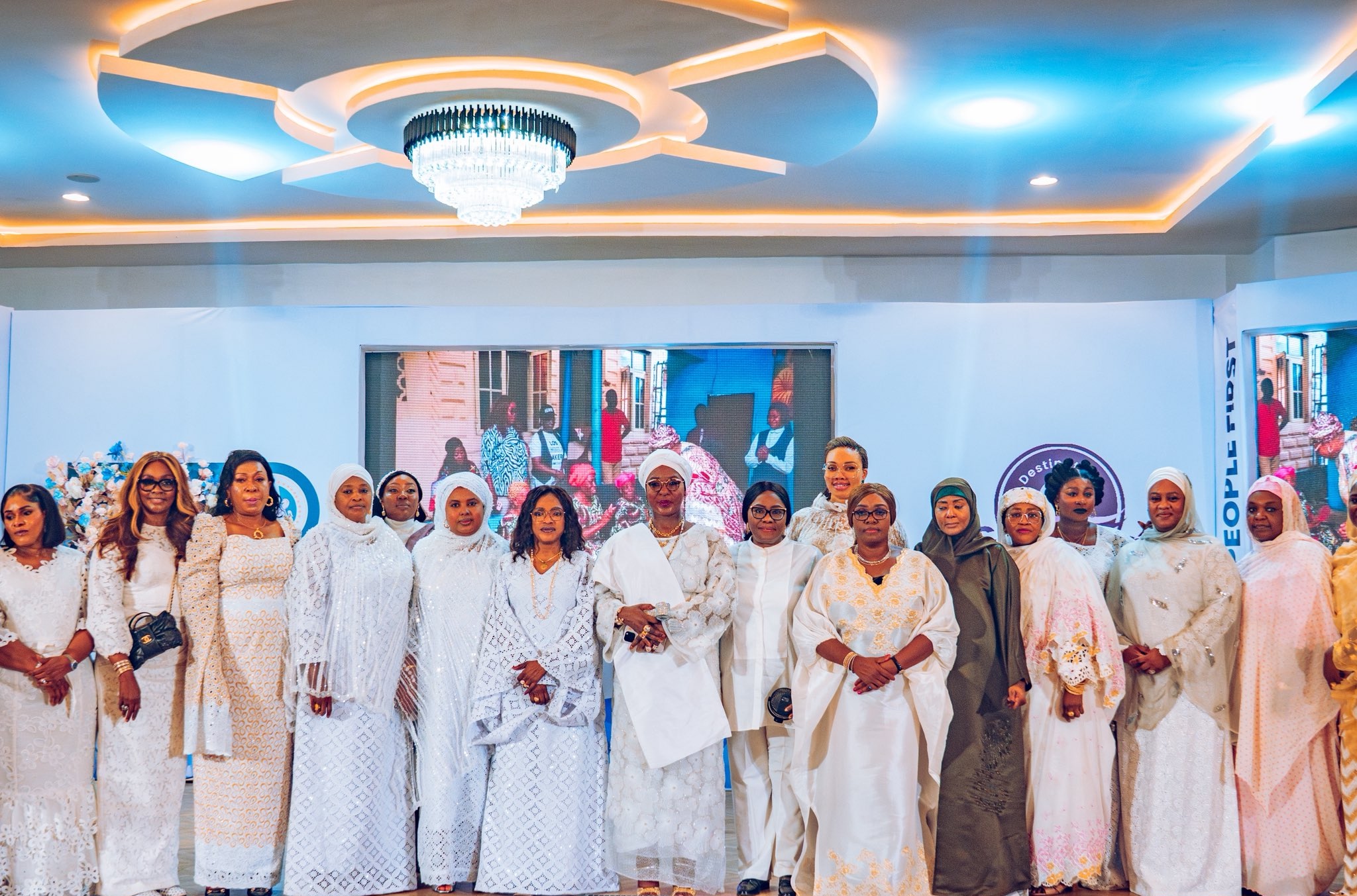 Governors’ wives at the 5th Annual Retreat of the Nigeria Governors’ Spouses Forum in Calabar, Cross River