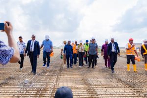 Edo: Okpebholo inspects Ramat Park Flyover, other projects