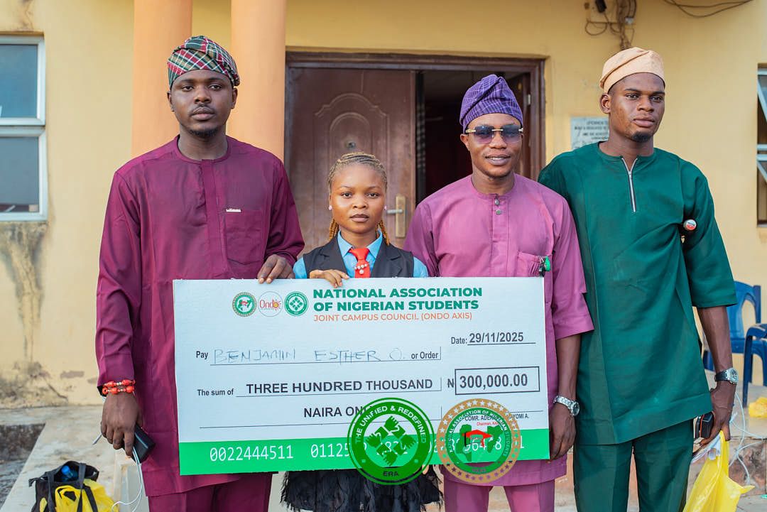 2025 NANS Joint Campus Council (JCC) Ondo State Axis Spelling Bee Competition