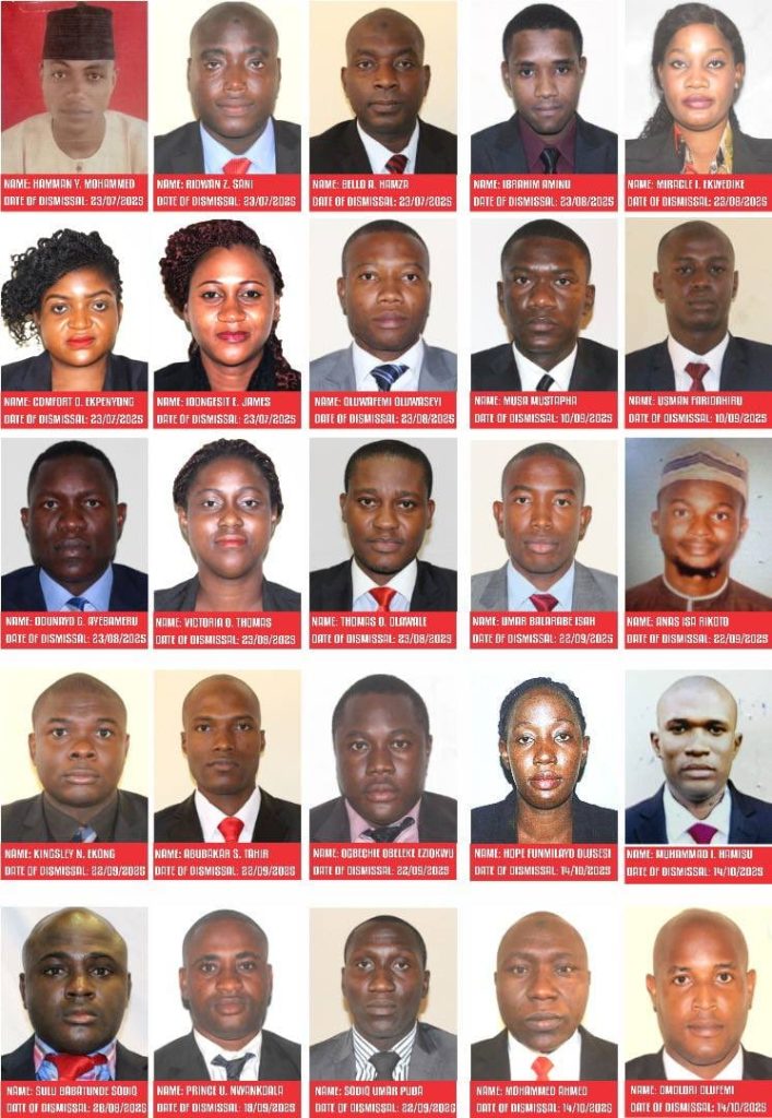 DSS dismisses 115 personnel, warns against impostors