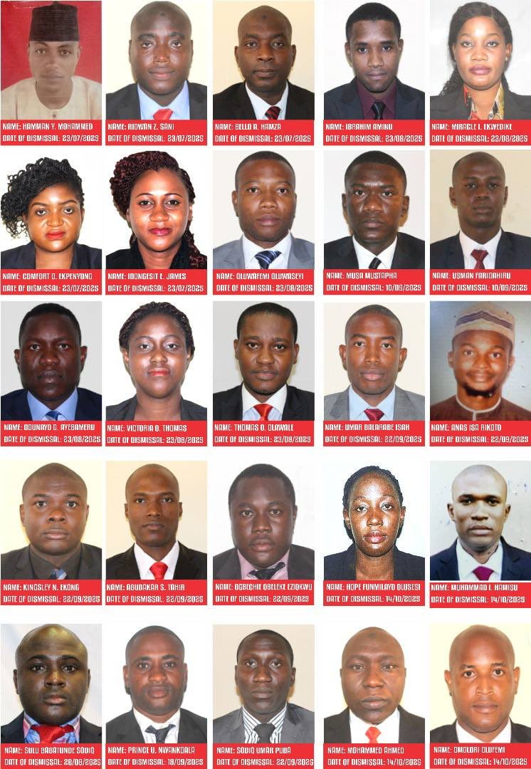 DSS dismisses 115 personnel, warns against impostors