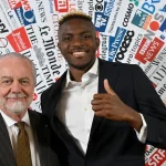 Napoli president and Osimhen