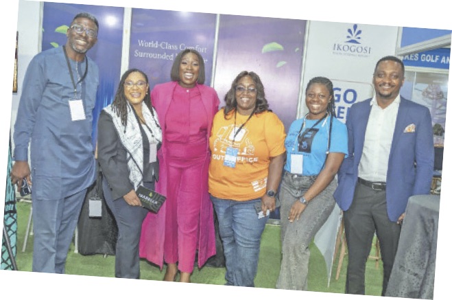 Glocient Hospitality team at the event