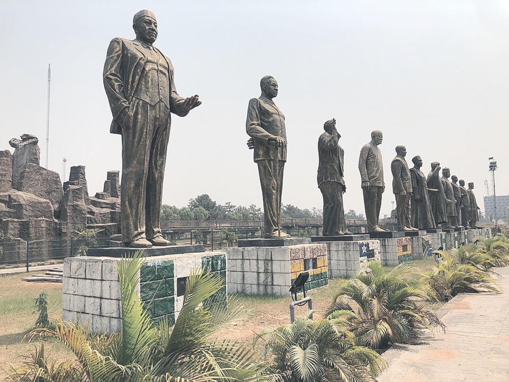 Okorocha statues