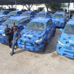 Patrol vehicles handed over to security agencies, CJTF in Maiduguri on Tuesday 