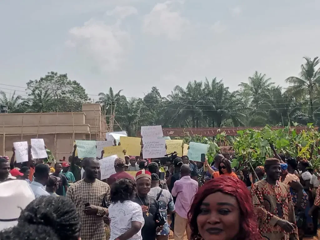 Protest in Owo