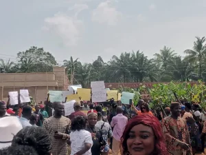 Protest in Owo