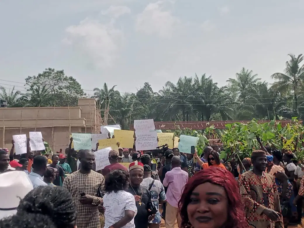 Protest in Owo