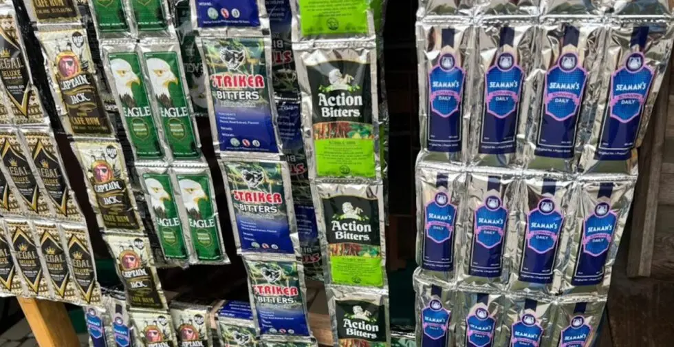 Sachet alcohol