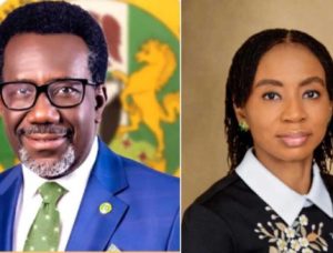 Commissioner for Insurance Olusegun Omosehin and Director General of National Pension Commission Ms. Omolola Oloworaran