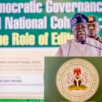 Tinubu at Editors Conference 2025
