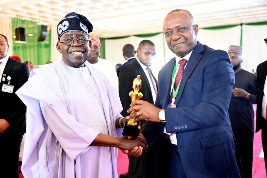 Tinubu and NGE President, Eze Anaba