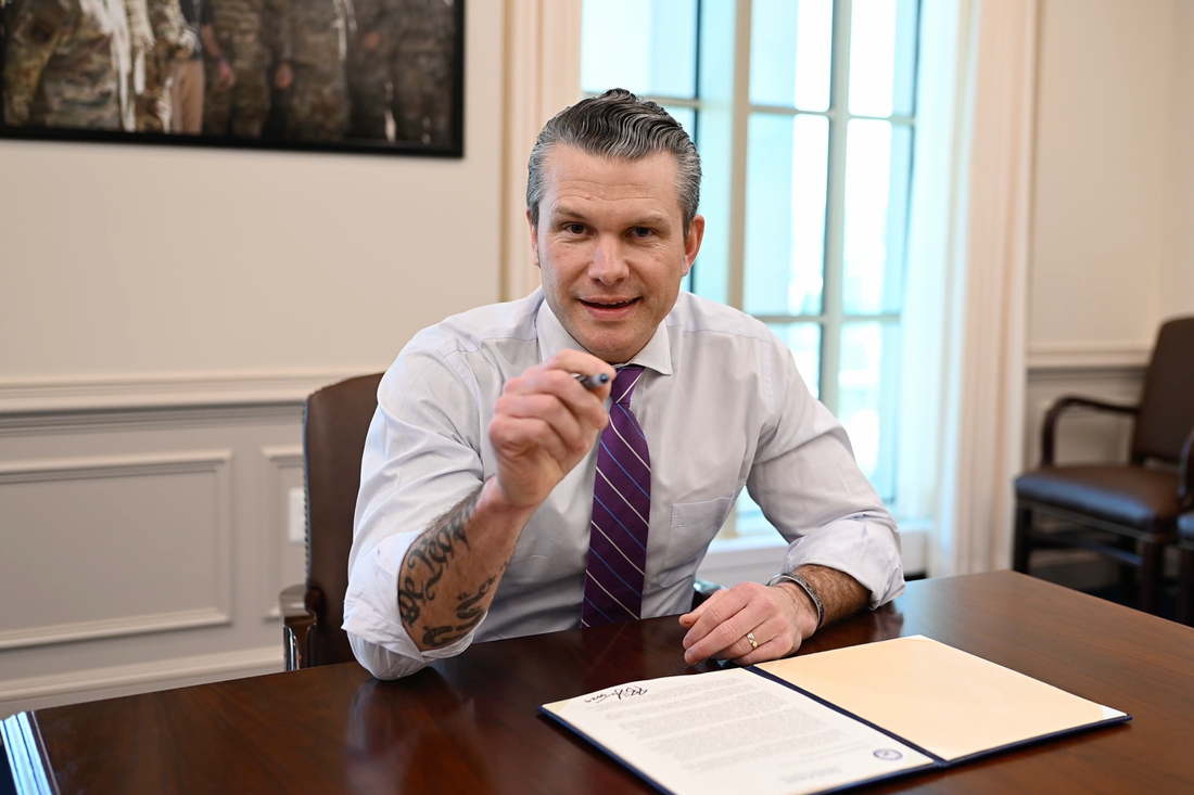 US Secretary of War Pete Hegseth