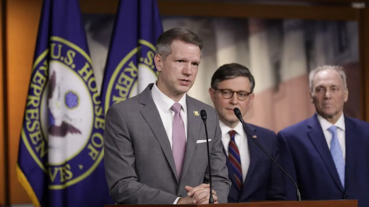 United States lawmaker Riley Moore