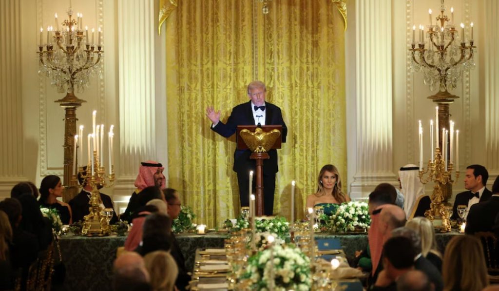 Trump at White House dinner event