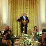 Trump at White House dinner event