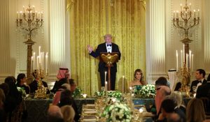Trump at White House dinner event