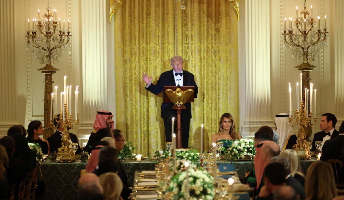 Trump at White House dinner event