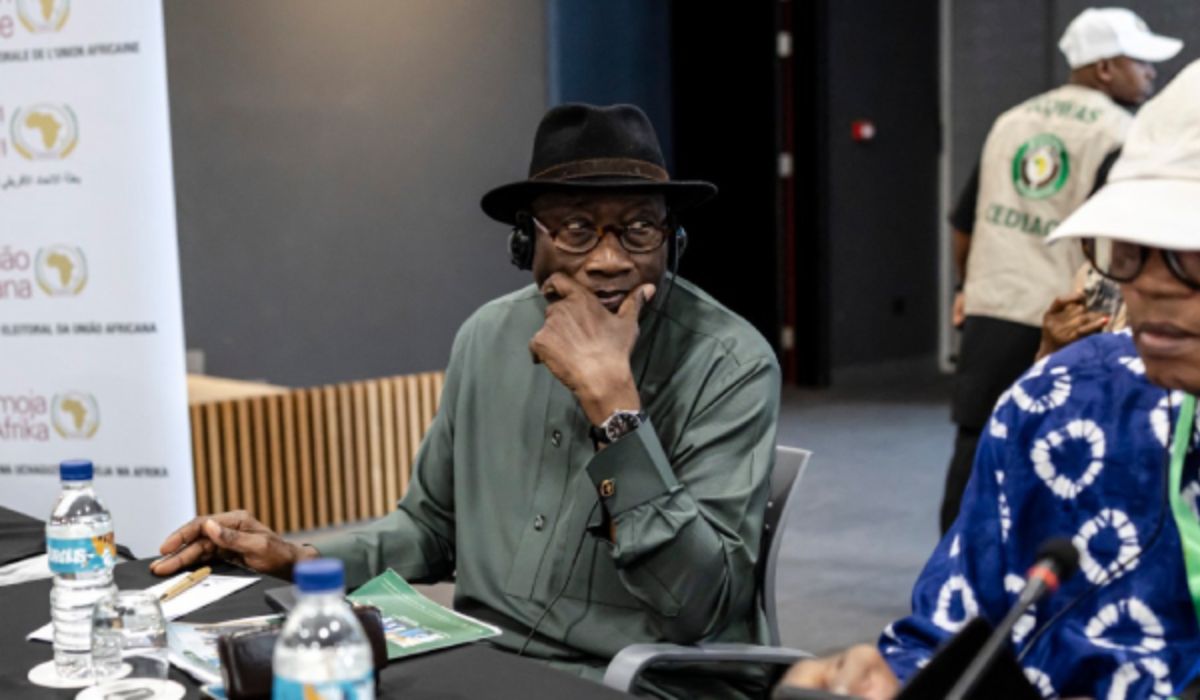 Goodluck Jonathan in Guinea-Bissau