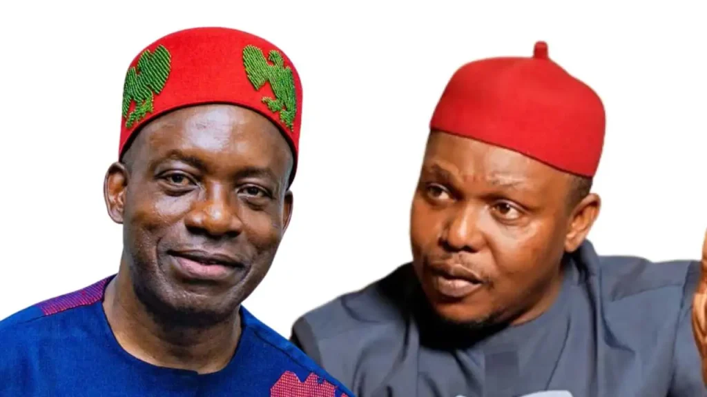 Soludo (L),Ezenwafor (R)
