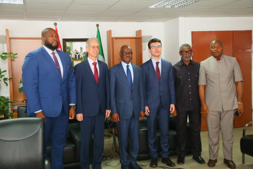 Wike and delegation from Turkey