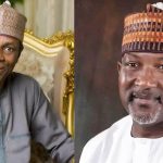 Chairman of National Inland Waterways Authority (NIWA) Mukhtar Shehu Shagari (L), Executive Secretary of the Nigeria Extractive Industries Transparency Initiative (NEITI) Musa Sarkin Adar (R)