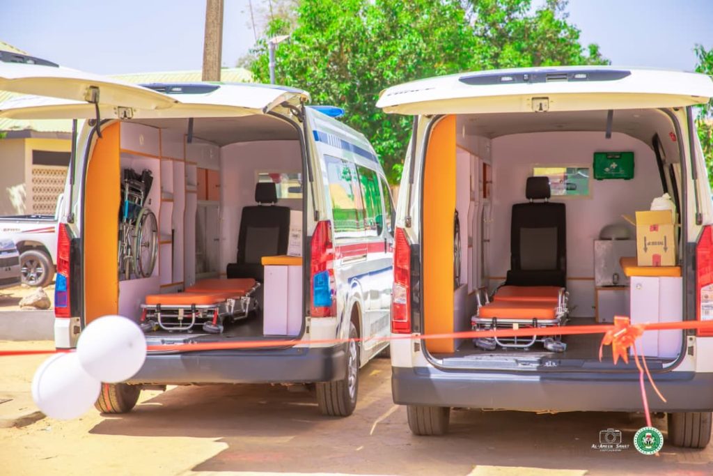 Kebbi gov’s wife flags off free ambulance services for rural emergency, maternal transport