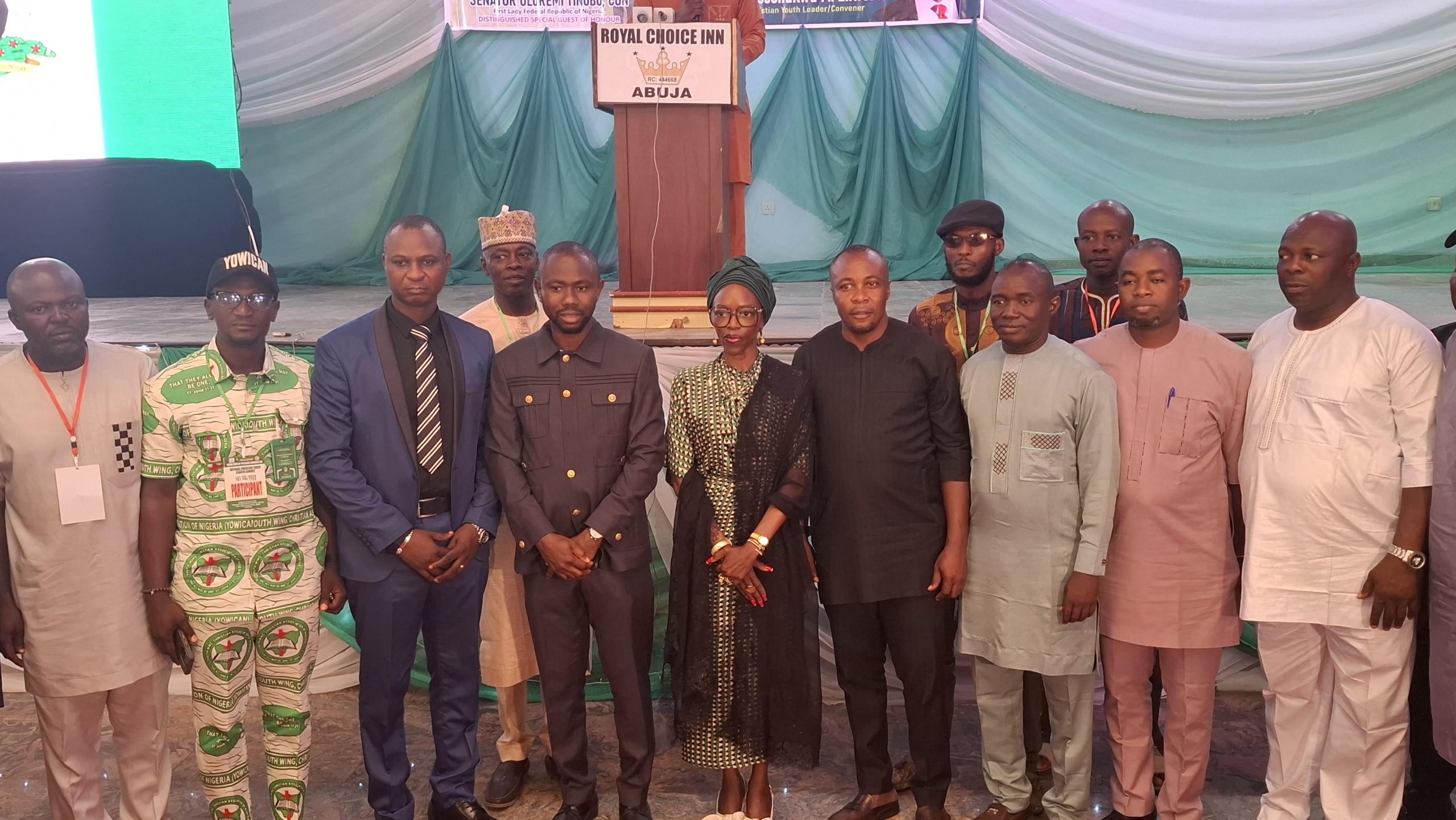 First Lady: Church key to Nigeria’s nation-building