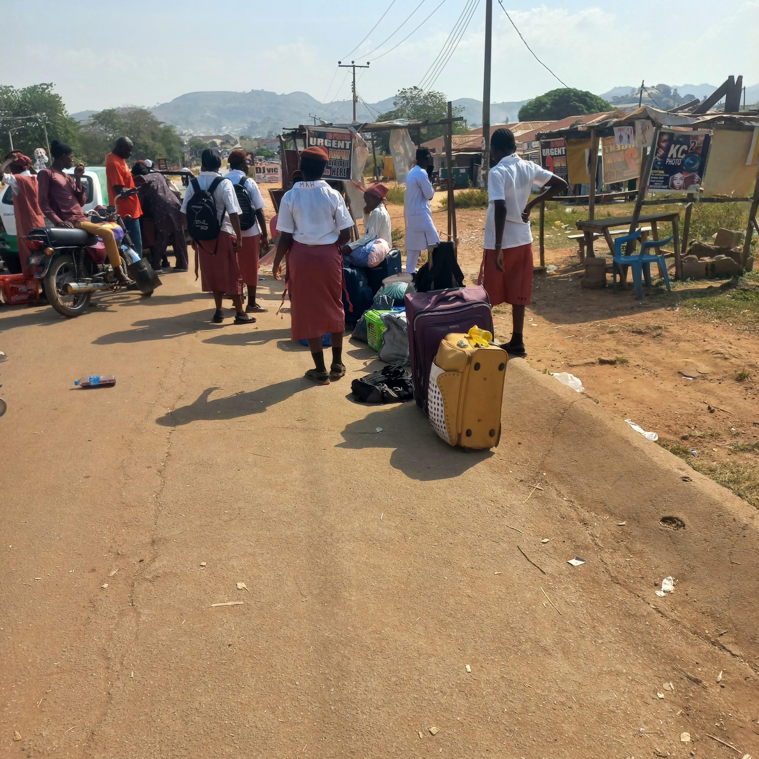 PHOTO NEWS: Parents evacuate children from FGGC, Abuja