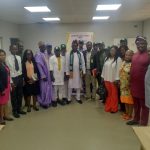 The group during their courtesy call to the ministry of Livestock in Benin City 