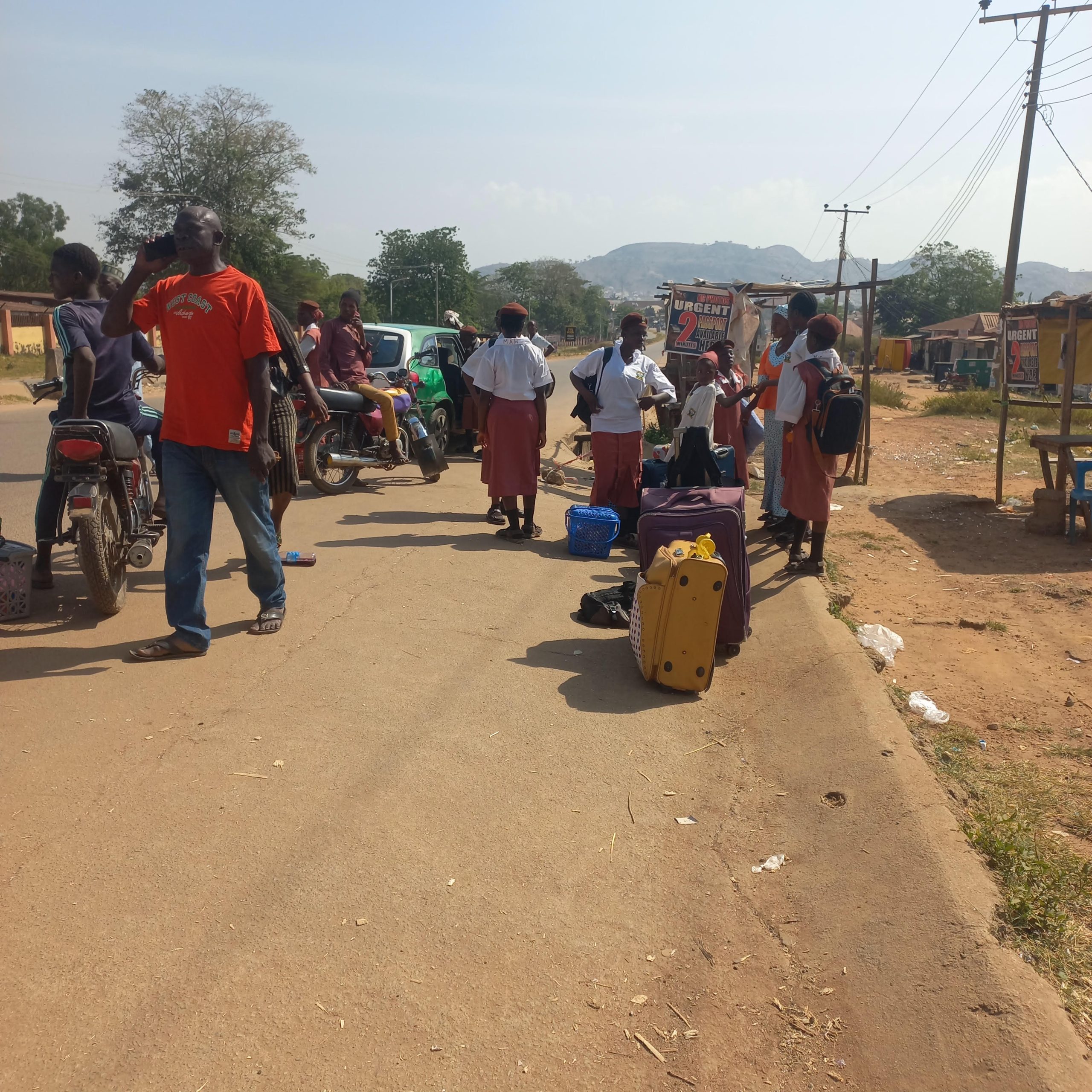 PHOTO NEWS: Parents evacuate children from FGGC, Abuja