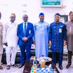 Secretary to the Government of the Federation , George Akume, receives in audience the Chief Executive Officer of Solewant Group, Mr. Solomon Ewanehi, on Wednesday, 19th November, 2025 in Abuja