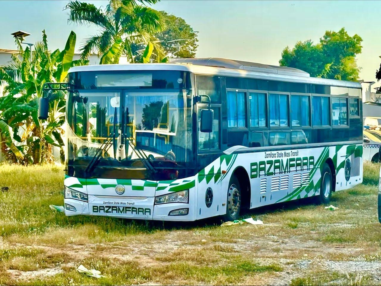 Zamfara governor takes delivery of transit buses from China