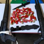 Seized items by Delta police