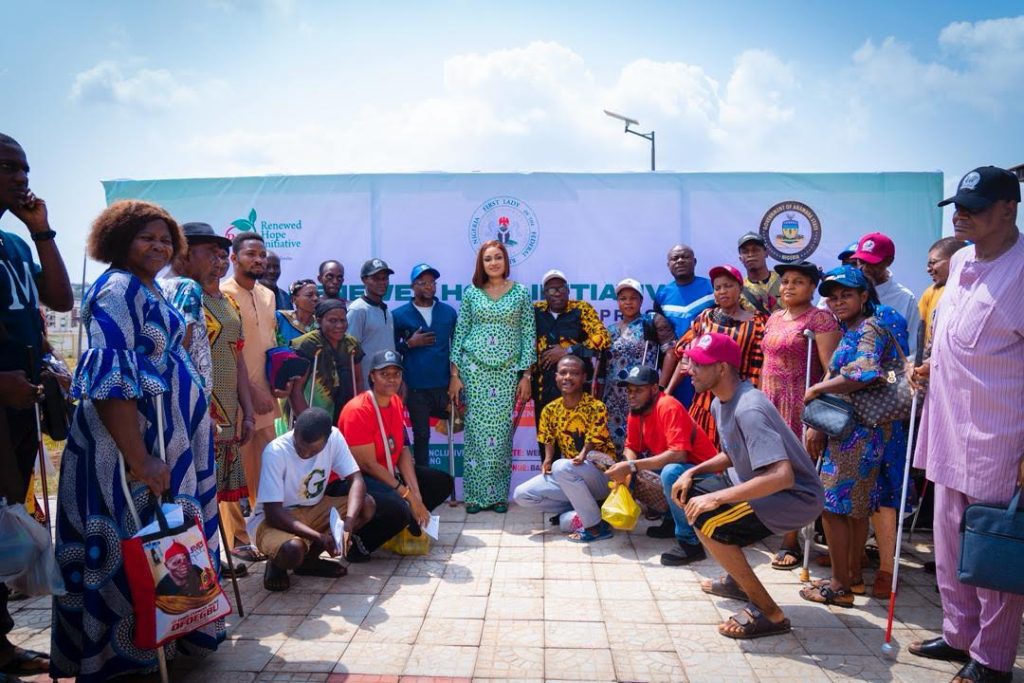 First Lady’s RHI empowers 250 PWDs in Anambra with grant