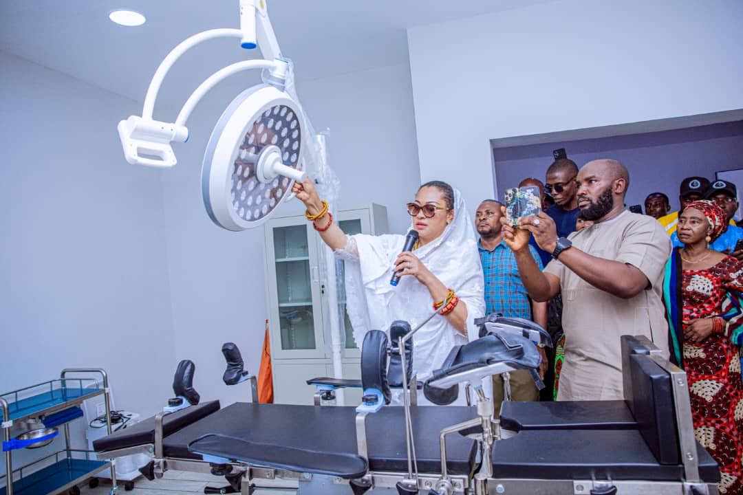 Senator Natasha commissions maternity centre to mark 46th birthday