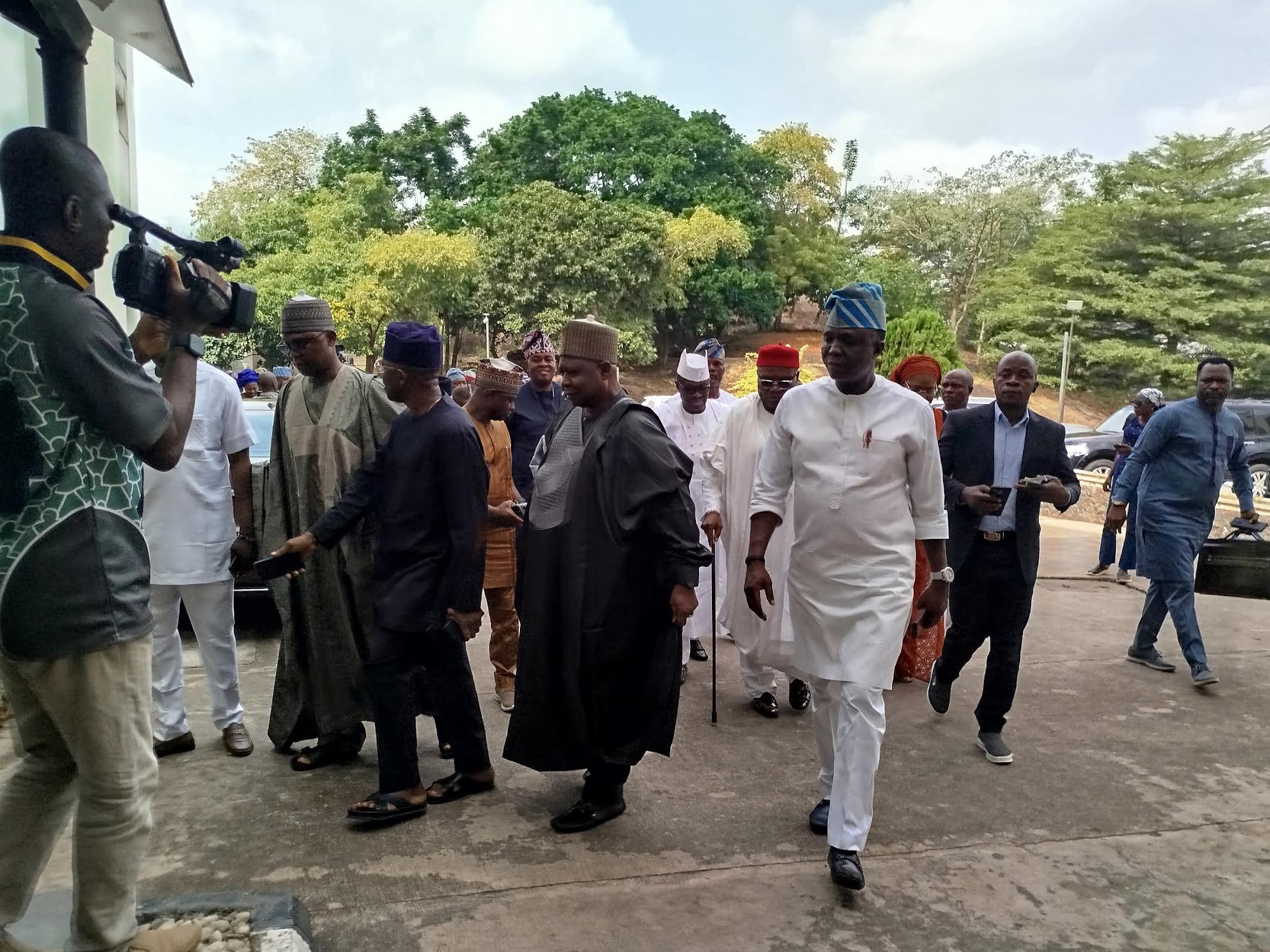 PDP in closed-door meeting with Obasanjo in Abeokuta