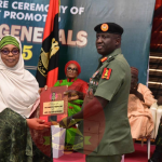 Defence minister charges newly promoted generals to raise operational standards