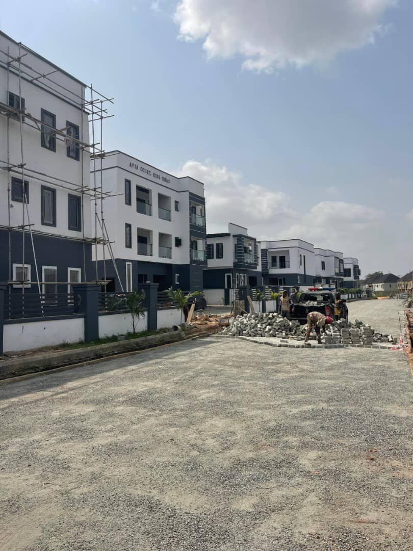 Ibadan road gets new look as Afia Apartments set for commissioning