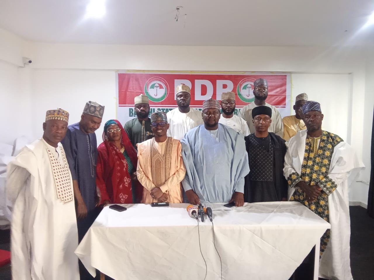 Bauchi PDP caretaker committee takes over party structure