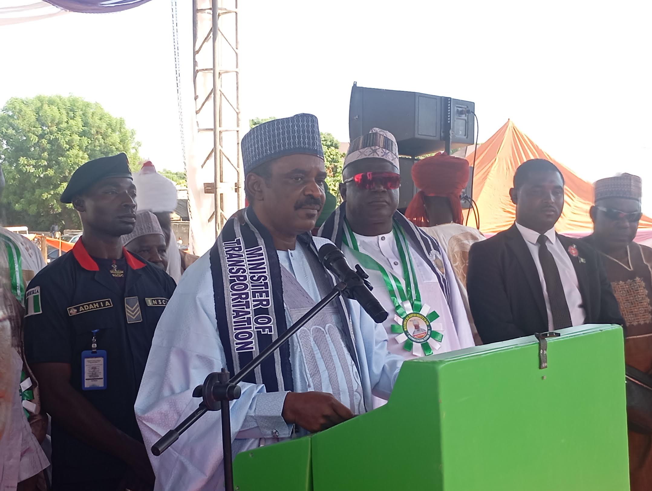 Minister of Transportation Said Ahmed Alkali