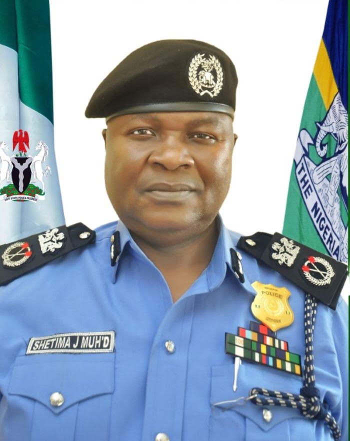 Commissioner of Police, CP Shetima Jauro Mohammed