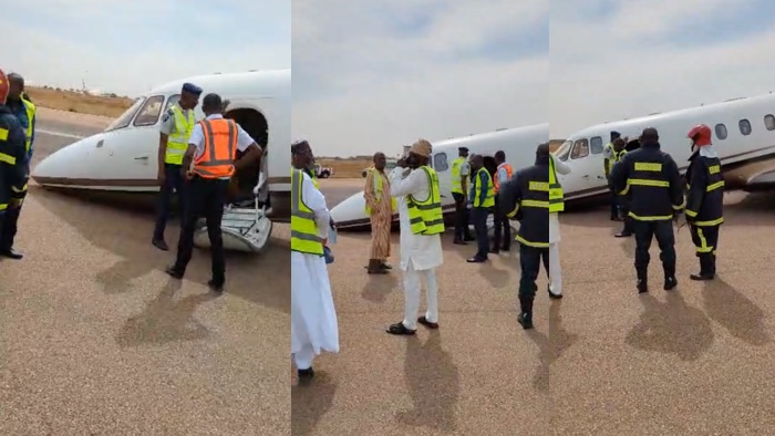 Passengers escape unhurt as private jet crash‑lands at Kano airport