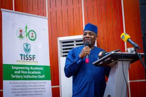Minister of Education Dr Tunji Alausa