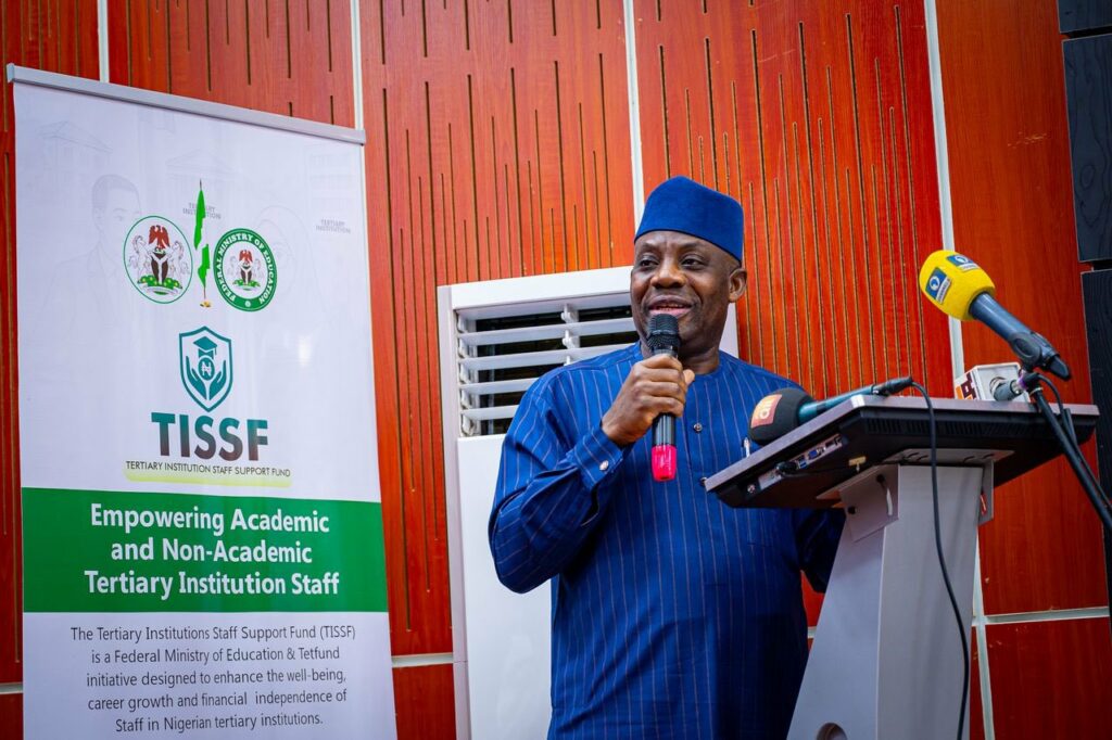 Minister of Education Dr Tunji Alausa