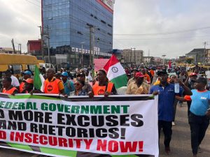 Plateau NLC stages peaceful protest against insecurity