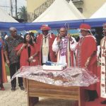Archbishop Ibezim with other dignitaries at the event